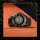 Mido Commander Automatic Gradient Black Dial Black Nylon Strap Watch For Men - M021.407.37.411.00 Authentic Buy Shop Now