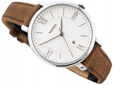 Fossil Jacqueline White Dial Brown Leather Strap Watch for Women - ES3708 Authentic Buy Shop Now