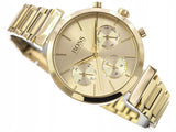 Hugo Boss Flawless Gold Dial Gold Steel Strap Watch for Women - 1502532 Authentic Buy Shop Now