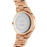 Daniel Wellington Iconic Link Emerald Green Dial Rose Gold Steel Strap Watch For Women - DW00100421 Authentic Buy Shop Now