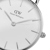 Daniel Wellington Classic Bayswater White Dial Blue NATO Strap Watch For Men - DW00100276 Authentic Buy Shop Now