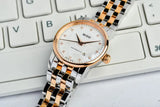 Mido Baroncelli III Automatic White Dial Two Tone Steel Strap Watch For Women - M7600.9.N6.1 Authentic Buy Shop Now