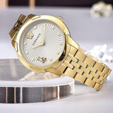Versace Audrey Quartz Grey Dial Gold Steel Strap Watch for Women - VELR00719 Authentic Buy Shop Now