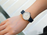 IWC Portofino Automatic Silver Dial Blue Leather Strap Watch for Women - IW357411 Authentic Buy Shop Now
