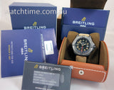 Breitling Avenger Automatic GMT 45 Black Dial Brown Nylon Strap Watch for Men - V32395101B1X1 Authentic Buy Shop Now