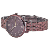 Fossil Jacqueline Brown Dial Brown Steel Strap Watch for Women - ES4100 Authentic Buy Shop Now