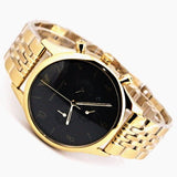 Emporio Armani Classic Chronograph Black Dial Gold Steel Strap Watch For Men - AR1893 Authentic Buy Shop Now