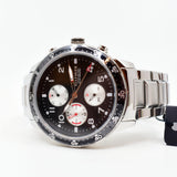 Tommy Hilfiger Jimmy Multifunction Black Dial Silver Steel Strap Watch For Men - 1791950 Authentic Buy Shop Now