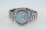 Michael Kors Skylar Quartz Blue Dial Silver Steel Strap Watch For Women - MK5988 Authentic Buy Shop Now