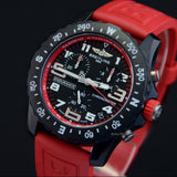 Breitling Endurance Pro Black Dial Red Rubber Strap Watch for Men - X82310D91B1S1 Authentic Buy Shop Now