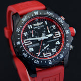 Breitling Endurance Pro Black Dial Red Rubber Strap Watch for Men - X82310D91B1S1 Authentic Buy Shop Now