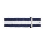 Daniel Wellington Classic Glasgow White Dial Two Tone NATO Strap Watch For Men - DW00100018 Authentic Buy Shop Now