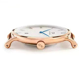 Daniel Wellington Dapper St Mawes White Dial Brown Leather Strap Watch For Men - DW00100083 Authentic Buy Shop Now