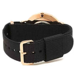 Daniel Wellington Classic Cornwall Black Dial Black Nylon Strap Watch For Women - DW00100148 Authentic Buy Shop Now