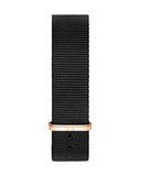Daniel Wellington Classic Cornwall Black Dial Black NATO Strap Watch For Women - DW00100150 Authentic Buy Shop Now