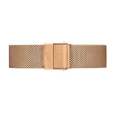 Daniel Wellington Classic Melrose Black Dial Rose Gold Mesh Bracelet Watch For Women - DW00100161 Authentic Buy Shop Now