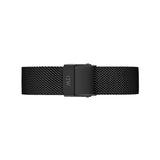 Daniel Wellington Petite Ashfield Black Dial Black Mesh Bracelet Watch Watch For Women - DW00100201 Authentic Buy Shop Now