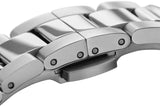 Daniel Wellington Iconic Link Black Dial Silver Steel Strap Watch for Women - DW00100204 Authentic Buy Shop Now