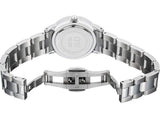 Daniel Wellington Iconic Link White Dial Silver Steel Strap Watch For Women - DW00100207 Authentic Buy Shop Now