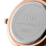 Daniel Wellington Classic Petite St Mawes Black Dial Brown Leather Strap Watch For Women - DW00100225 Authentic Buy Shop Now