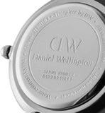 Daniel Wellington Classic Petite Reading White Dial Black Leather Strap Watch For Women - DW00100241 Authentic Buy Shop Now