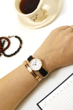 Daniel Wellington Classic Petite Cornwall White Dial Black NATO Strap Watch For Women - DW00100251 Authentic Buy Shop Now
