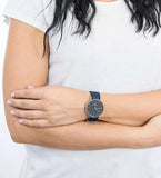 Daniel Wellington Classic Bayswater Black Dial Black NATO Strap Watch For Women - DW00100282 Authentic Buy Shop Now