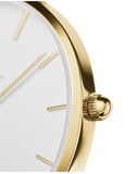 Daniel Wellington Classic Petite White Dial Gold Mesh Bracelet Watch For Women - DW00100348 Authentic Buy Shop Now