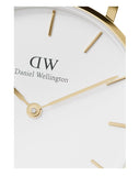 Daniel Wellington Classic Petite White Dial Gold Mesh Bracelet Watch For Women - DW00100348 Authentic Buy Shop Now