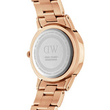 Daniel Wellington Iconic Link Unitone Rose Gold Dial Rose Gold Steel Strap Watch For Women - DW00100401 Authentic Buy Shop Now