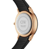 Daniel Wellington Iconic Motion Black Dial Rubber Strap Watch For Women - DW00100426 Authentic Buy Shop Now