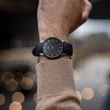 Daniel Wellington Iconic Motion Black Dial Black Rubber Strap Watch For Men - DW00100425 Authentic Buy Shop Now