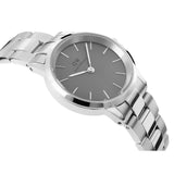 Daniel Wellington Link Grey Dial Silver Steel Strap Watch For Men - DW00100328 Authentic Buy Shop Now
