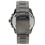 Diesel Mega Chief Chronograph Grey Dial Grey Steel Strap Watch For Men - DZ4421 Authentic Buy Shop Now