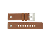 Diesel SBA Dual Time Black Dial Brown Leather Strap Watch For Men - DZ7264 Authentic Buy Shop Now