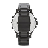 Diesel Mr Daddy 2.0 Chronograph Black Dial Black Steel Strap Watch For Men - DZ7396 Authentic Buy Shop Now