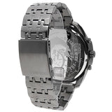 Diesel Uber Chief Black Dial Grey Stainless Steel Strap Watch For Men - DZ7372 Authentic Buy Shop Now