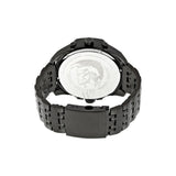 Diesel Uber Chief Chronograph Red Dial Black Steel Strap Watch For Men - DZ7373 Authentic Buy Shop Now
