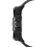 Diesel Uber Chief Chronograph Red Dial Black Steel Strap Watch For Men - DZ7373 Authentic Buy Shop Now