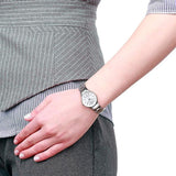 Calvin Klein Simplicity White Dial Silver Steel Strap Watch for Women - K4323185 Authentic Buy Shop Now
