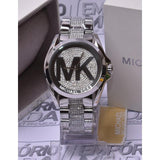 Michael Kors Bradshaw Silver Dial Silver Stainless Steel Strap Watch for Women - MK6486 Authentic Buy Shop Now