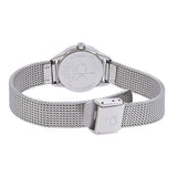 Calvin Klein Minimal Black Dial Silver Mesh Bracelet Watch for Women - K3M53151 Authentic Buy Shop Now