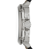 Diesel BAMF Chronograph Beige Dial Brown Leather Strap Watch For Men - DZ7343 Authentic Buy Shop Now