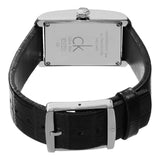 Calvin Klein Window Black Dial Black Leather Strap Watch for Men - K2M23107 Authentic Buy Shop Now