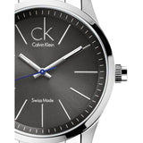 Calvin Klein Bold Grey Dial Silver Steel Strap Watch for Men - K2241107 Authentic Buy Shop Now