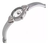 Bulova Crystal Pendant Silver Dial Silver Steel Strap Watch for Women - 96X111 Authentic Buy Shop Now