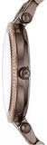 Michael Kors Darci Quartz Brown Dial Brown Steel Strap Watch For Women - MK3553 Authentic Buy Shop Now