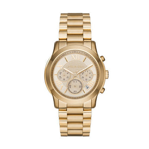 Michael Kors Cooper Gold Dial Gold Steel Strap Watch for Women - MK6274 Authentic Buy Shop Now