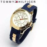 Tommy Hilfiger White Dial Two Tone Steel Strap Watch for Women - 1781307 Authentic Buy Shop Now
