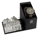 Tissot Supersport Chrono Black Dial Beige Nylon Strap Watch For Men - T125.617.37.051.01 Authentic Buy Shop Now